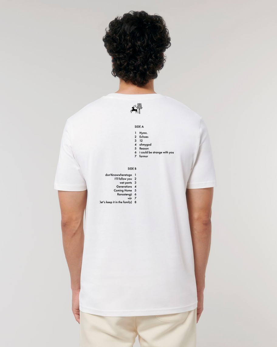 FAY WILDHAGEN HVIT T-SKJORTE