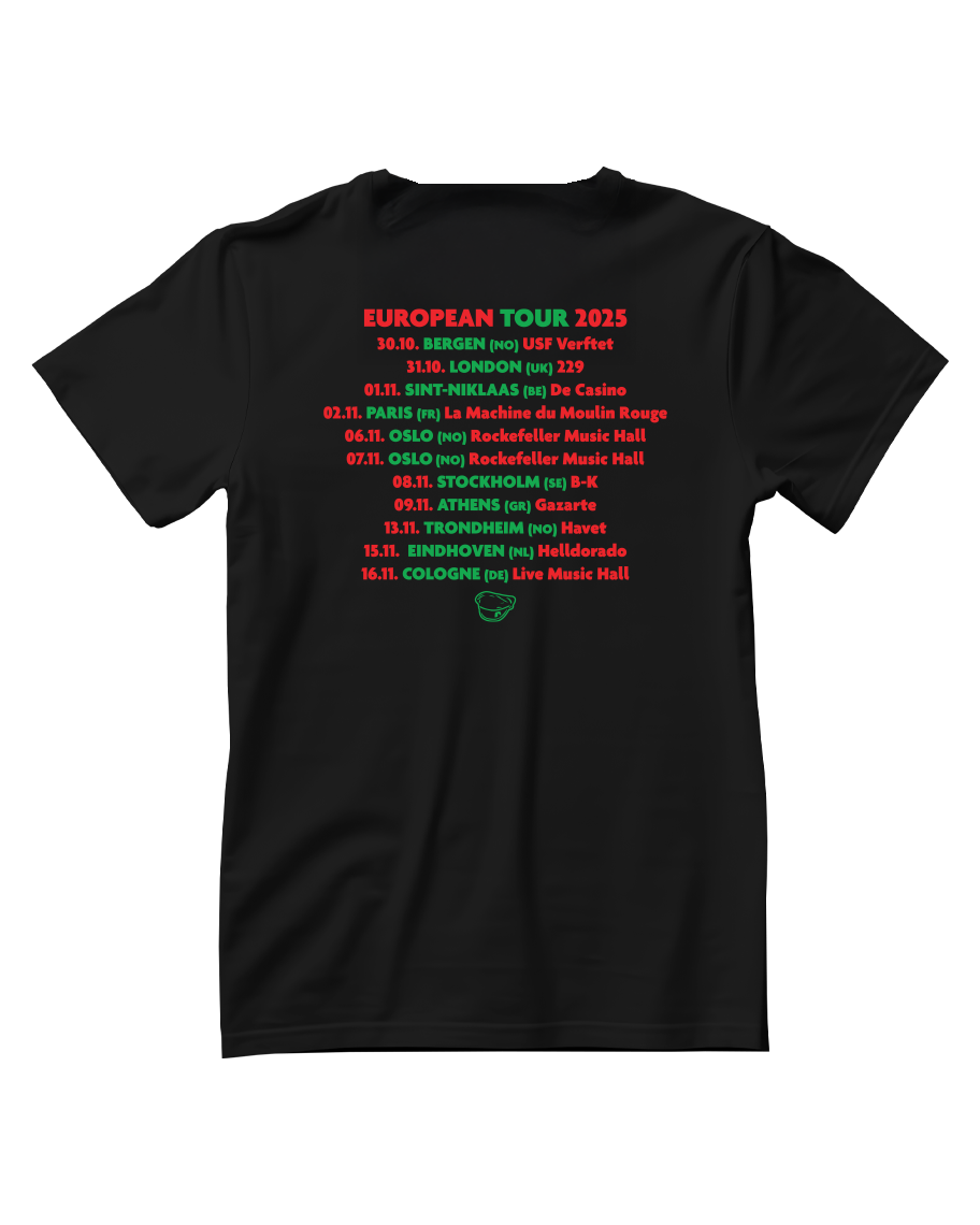 EUROPEAN TOUR T-SHIRT 2025